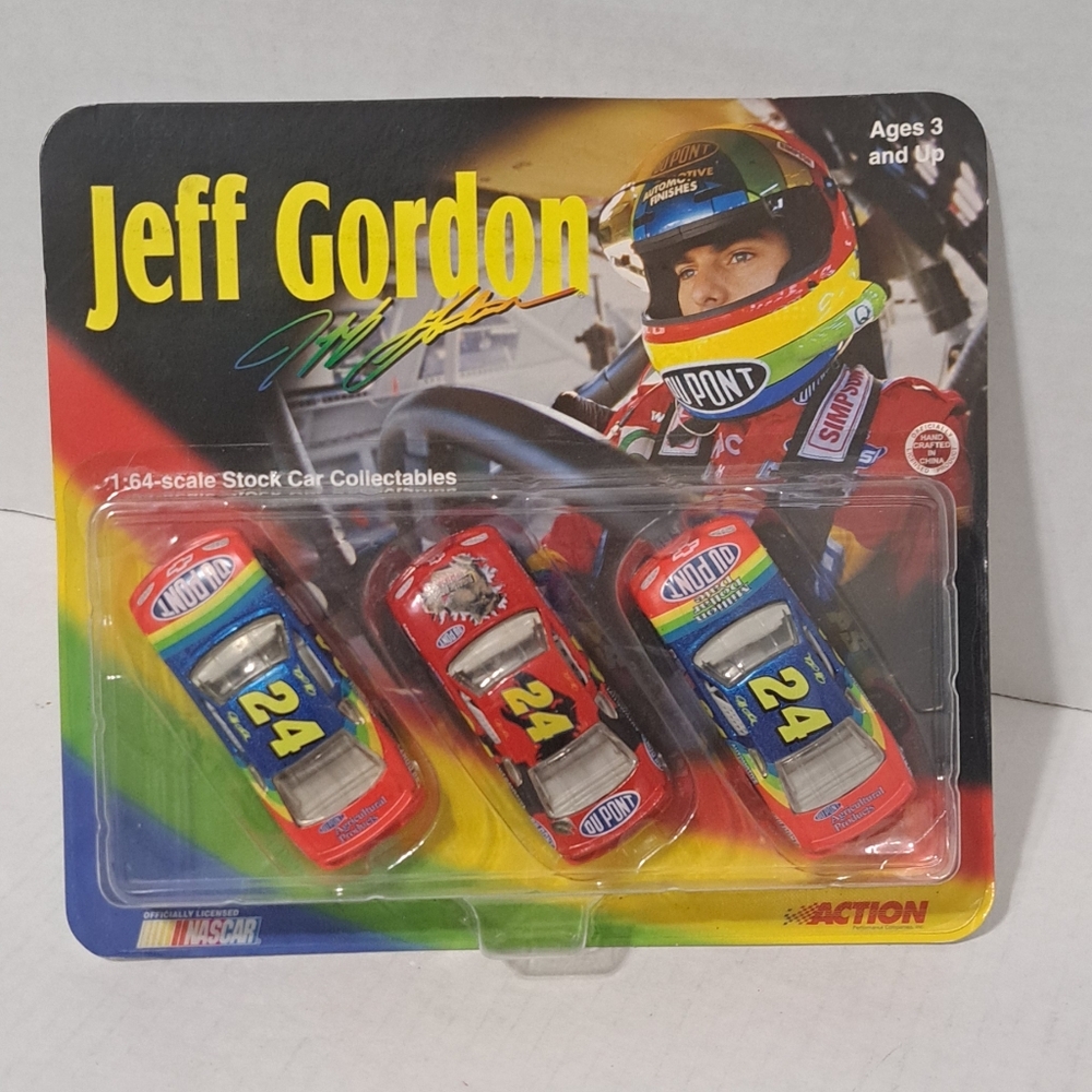 Jeff Gordon Diecast Nascar Car Collectibles Set #24 Kelloggs Action 1997